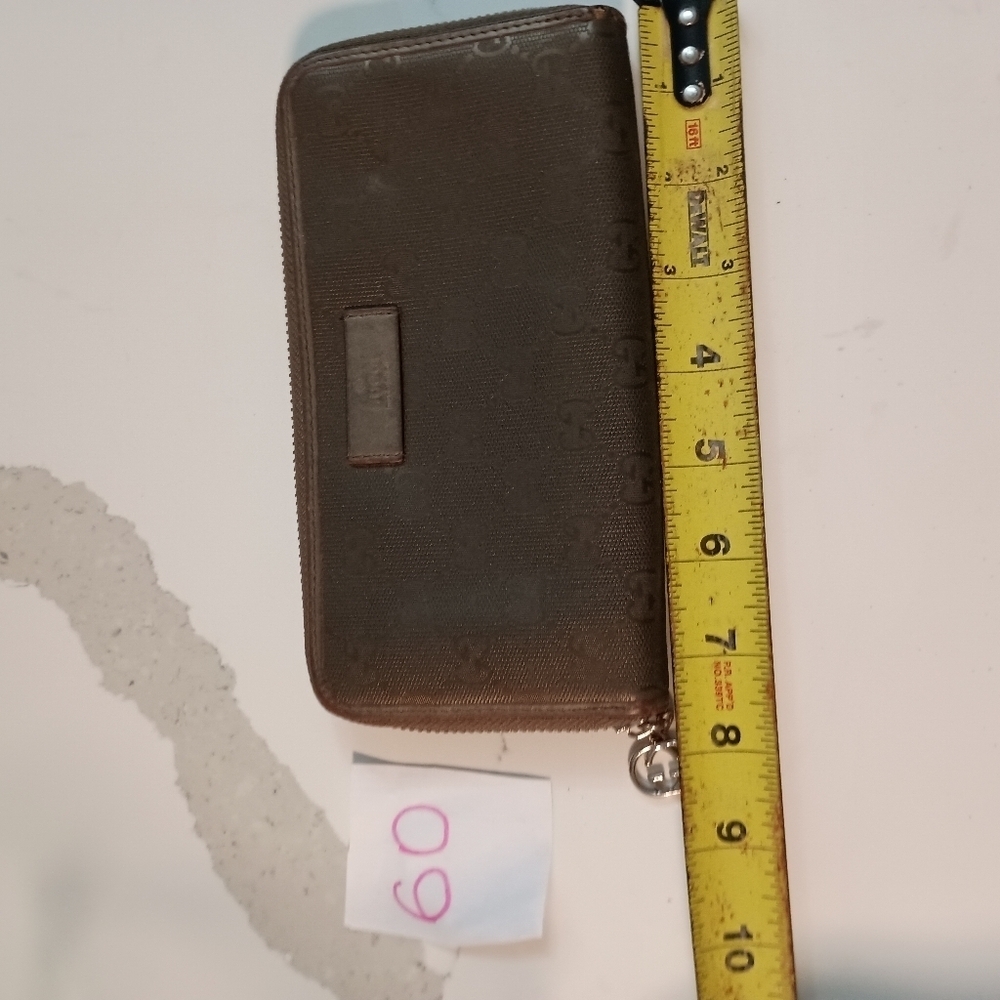 GUCCI Guccissima Bronze Long Wallet - Picture 14 of 15